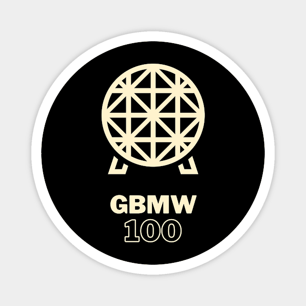 GBMW 100 Epcot Magnet by GB Mickey Waffle